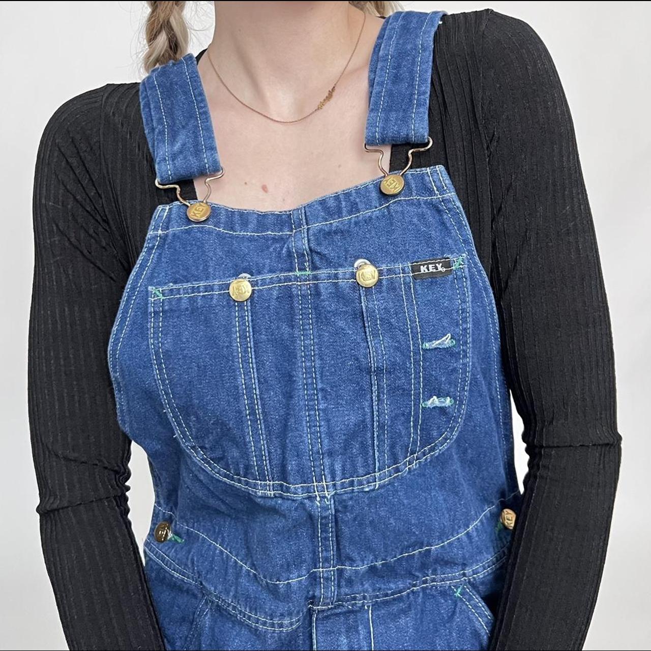 Vintage Denim Overalls They’re In Great Condition.... - Depop