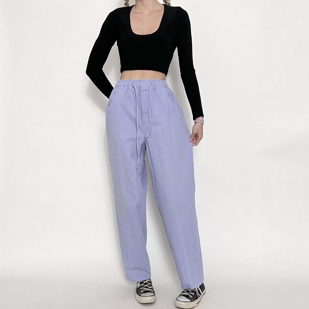 Vintage Supply Women's Purple Trousers | Depop