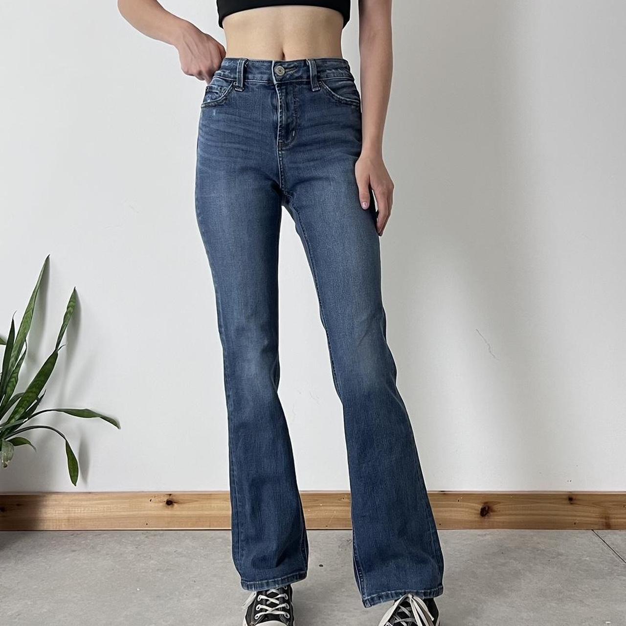 2000s flare jeans High waisted fit. Great... - Depop