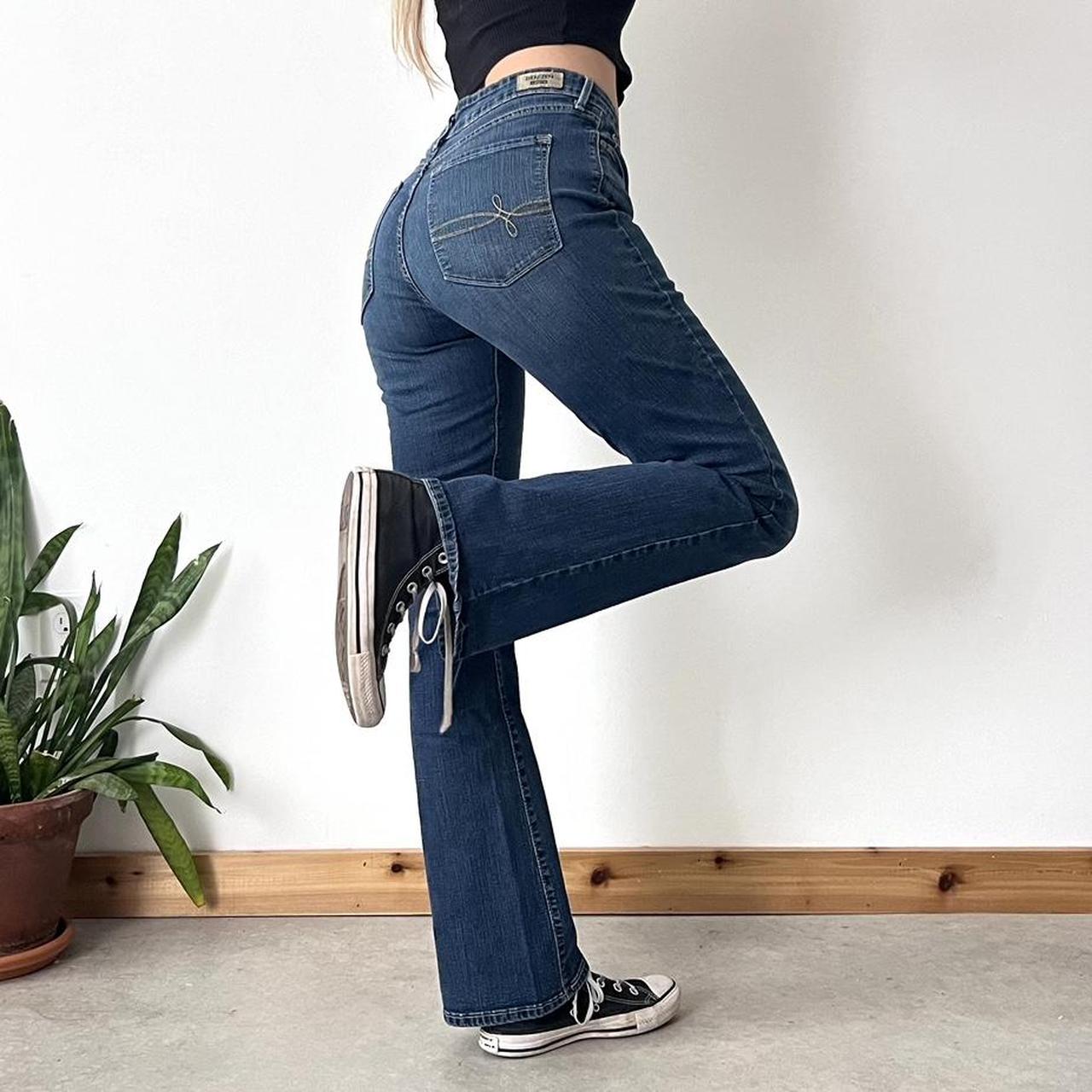 Low rise-flare-jeans - Depop