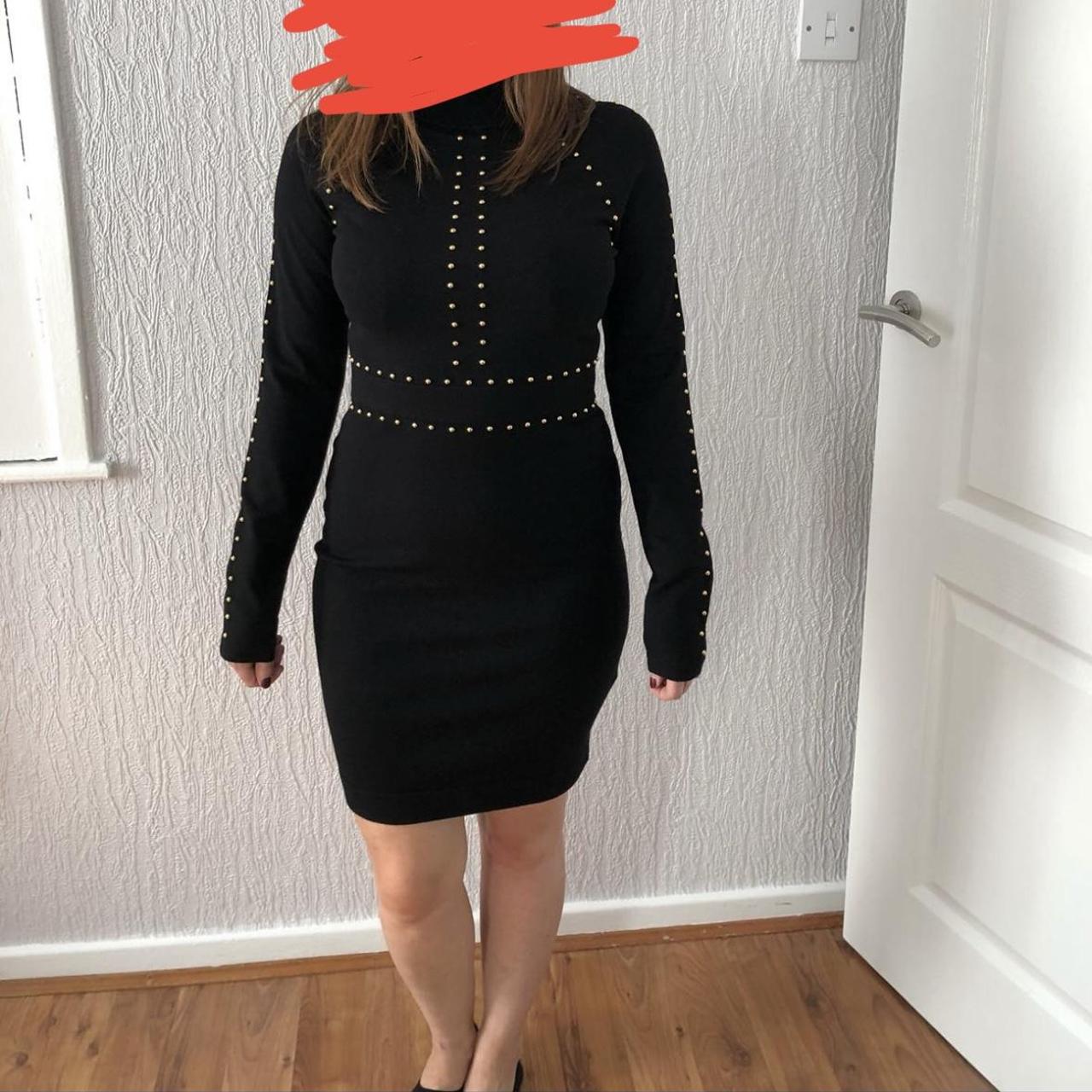 Karen Millen jumper dress Size M 10/12 Worn... Depop