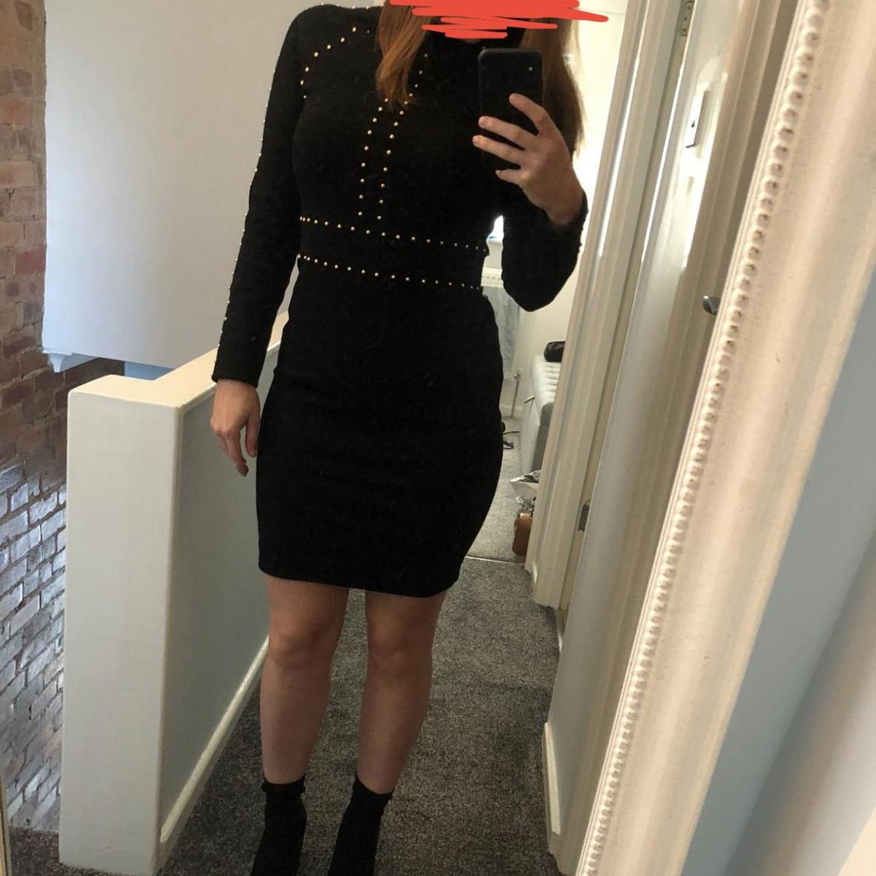 Karen Millen jumper dress Size M 10/12 Worn... Depop