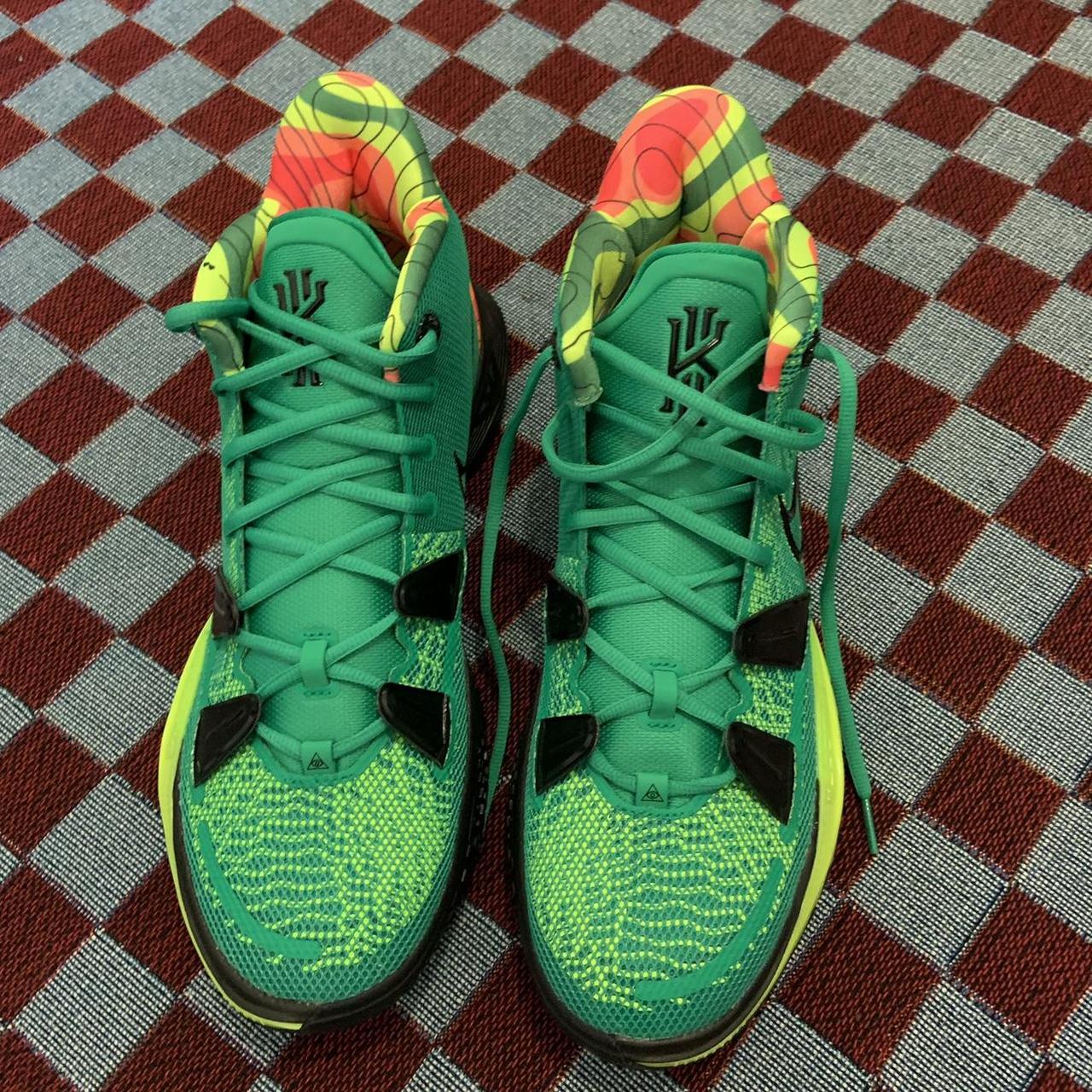 KYRIE 7 WEATHERMAN SNEAKERS Kyrie Irving weather map... - Depop