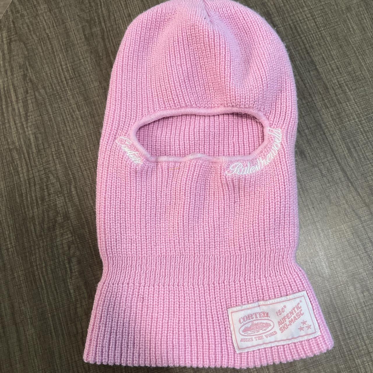 Corteiz Ski Mask in pink, rare good for winter brand...