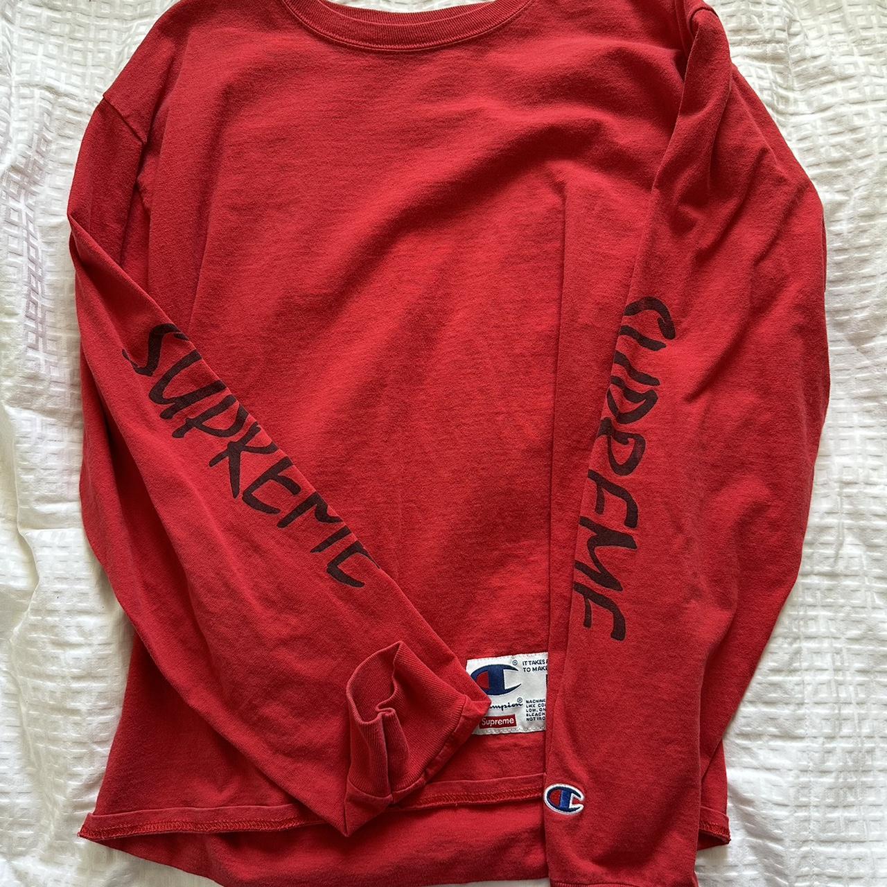 supreme x champion long sleeve