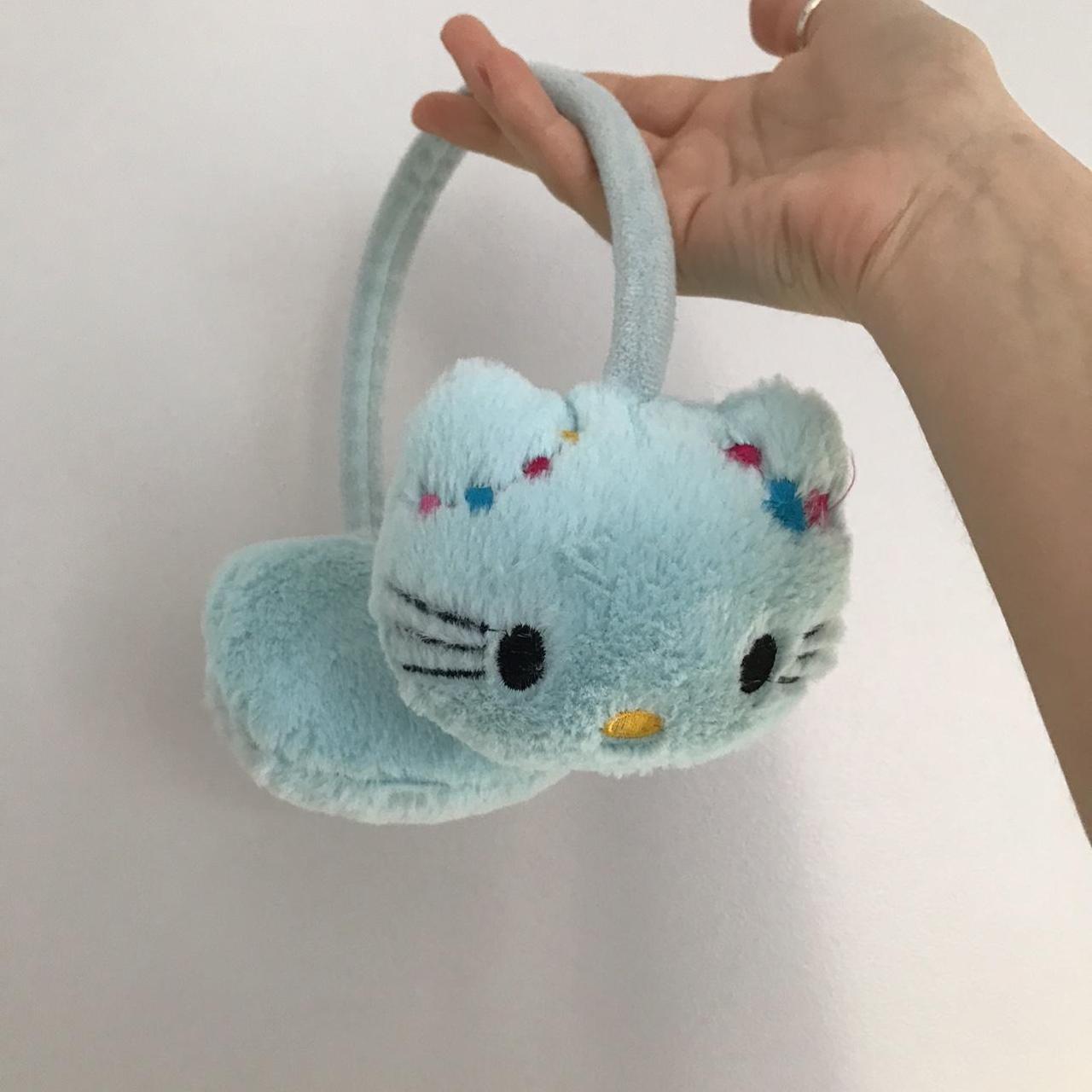 Women's Blue and Pink Hat Depop