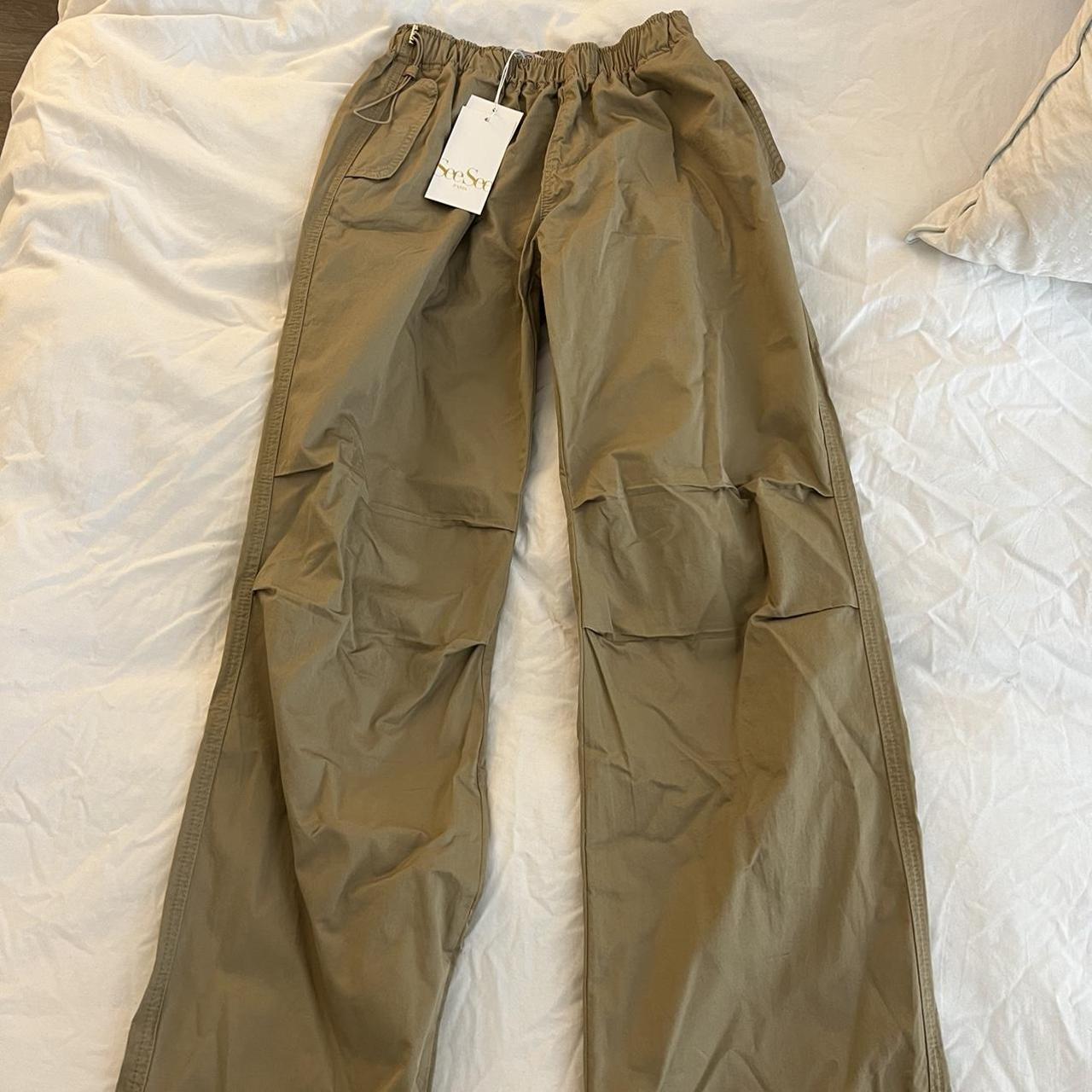 Louis Vuitton monogram cargo pants SS19 Size S NEUF - Depop