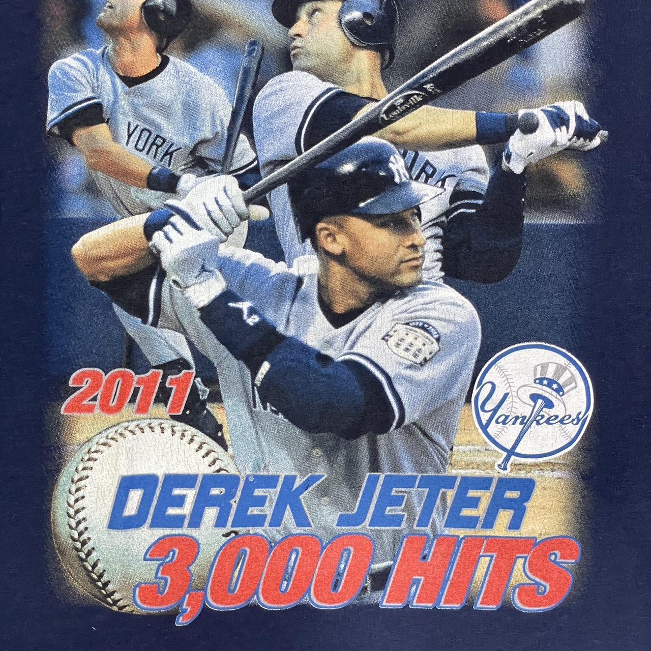 Derek Jeter 3,000 Hits Commemorative T-shirt by - Depop