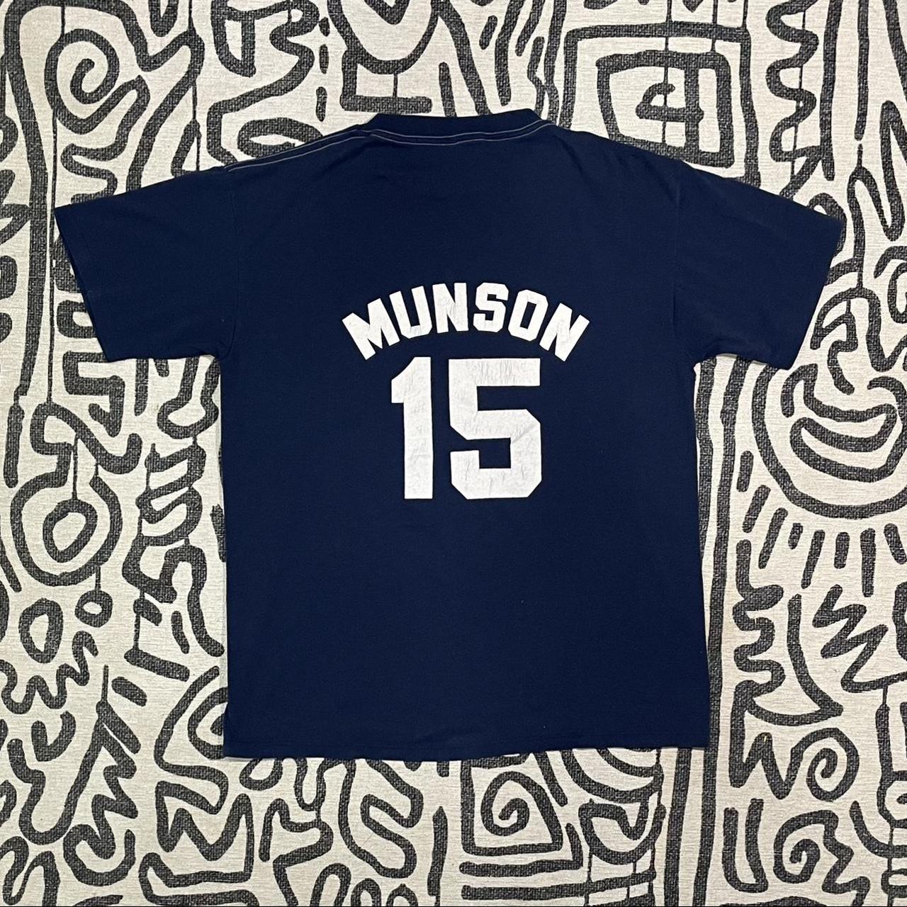 Thurman Munson Yankees Shirt Vintage Retro Throwback - Depop