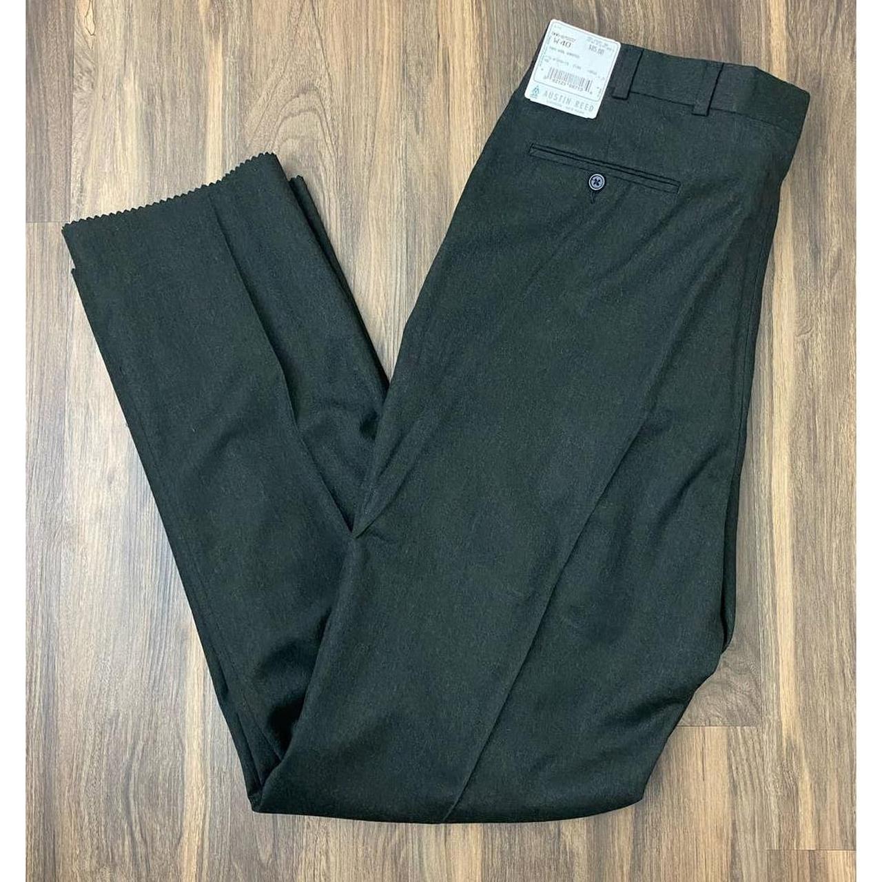 Austin Reed pleated unhemmed dress pants. Size 40... - Depop