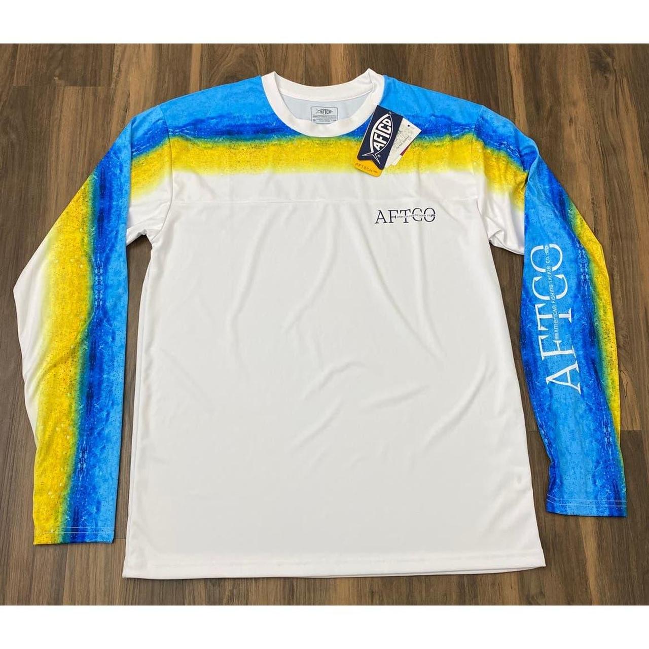 AFTCO Dojo Mojo long sleeve performance t-shirt. - Depop