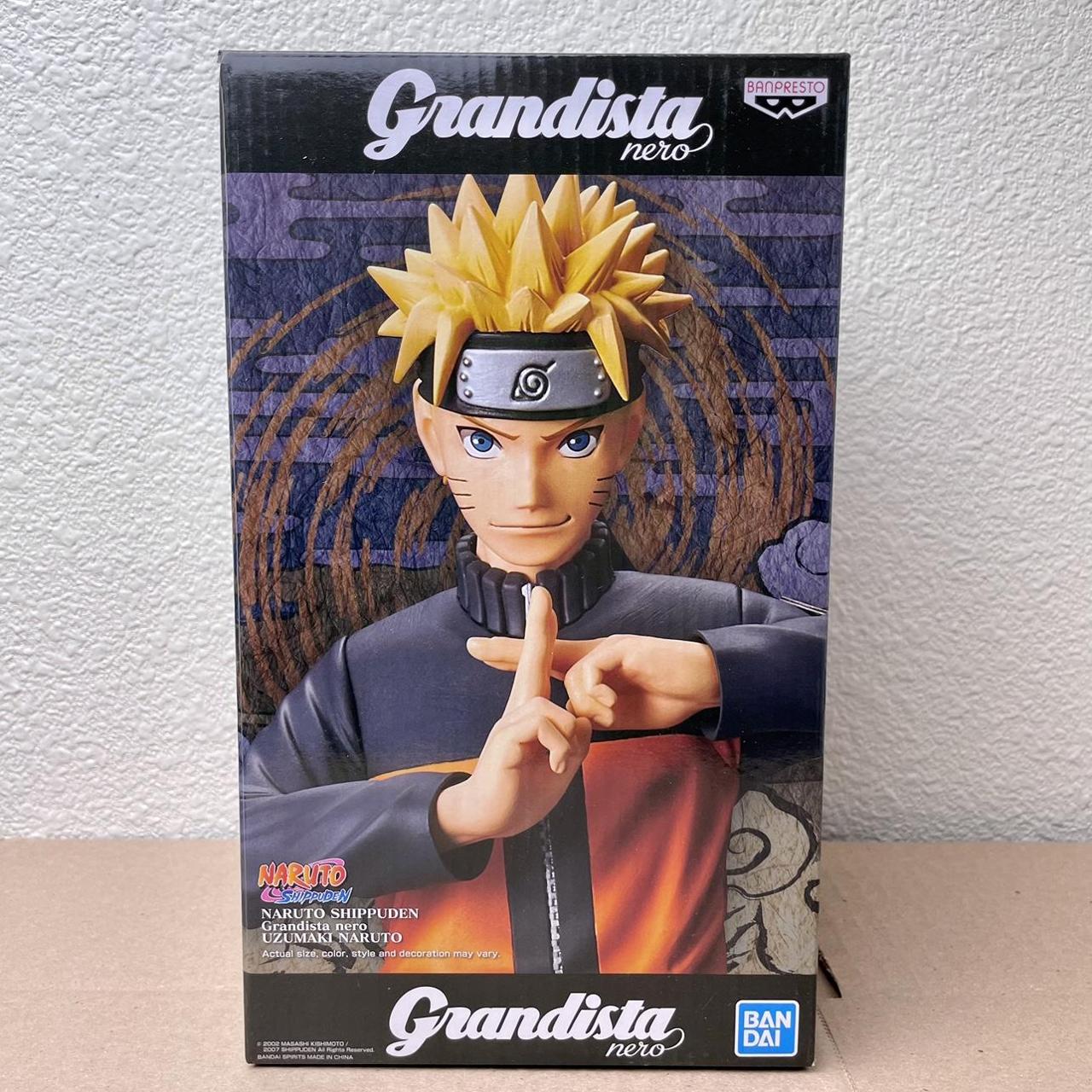 FIGURE NARUTO SHIPPUDEN - NARUTO UZUMAKI - GRANDISTA NERO