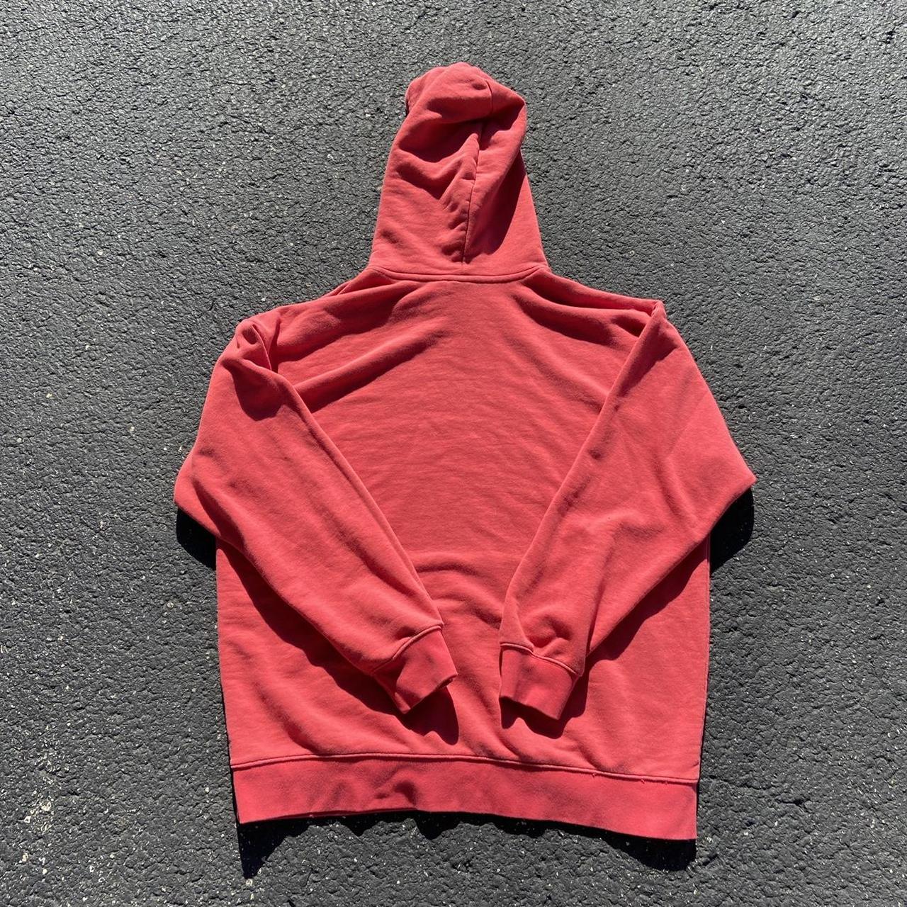 Adidas Men's Red Hoodie | Depop