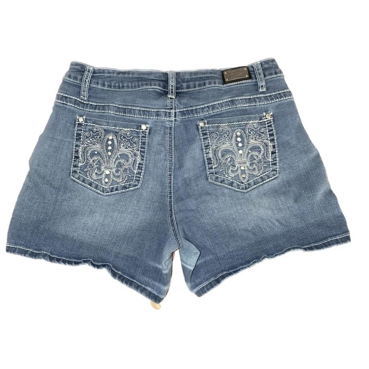 earl jean denim shorts