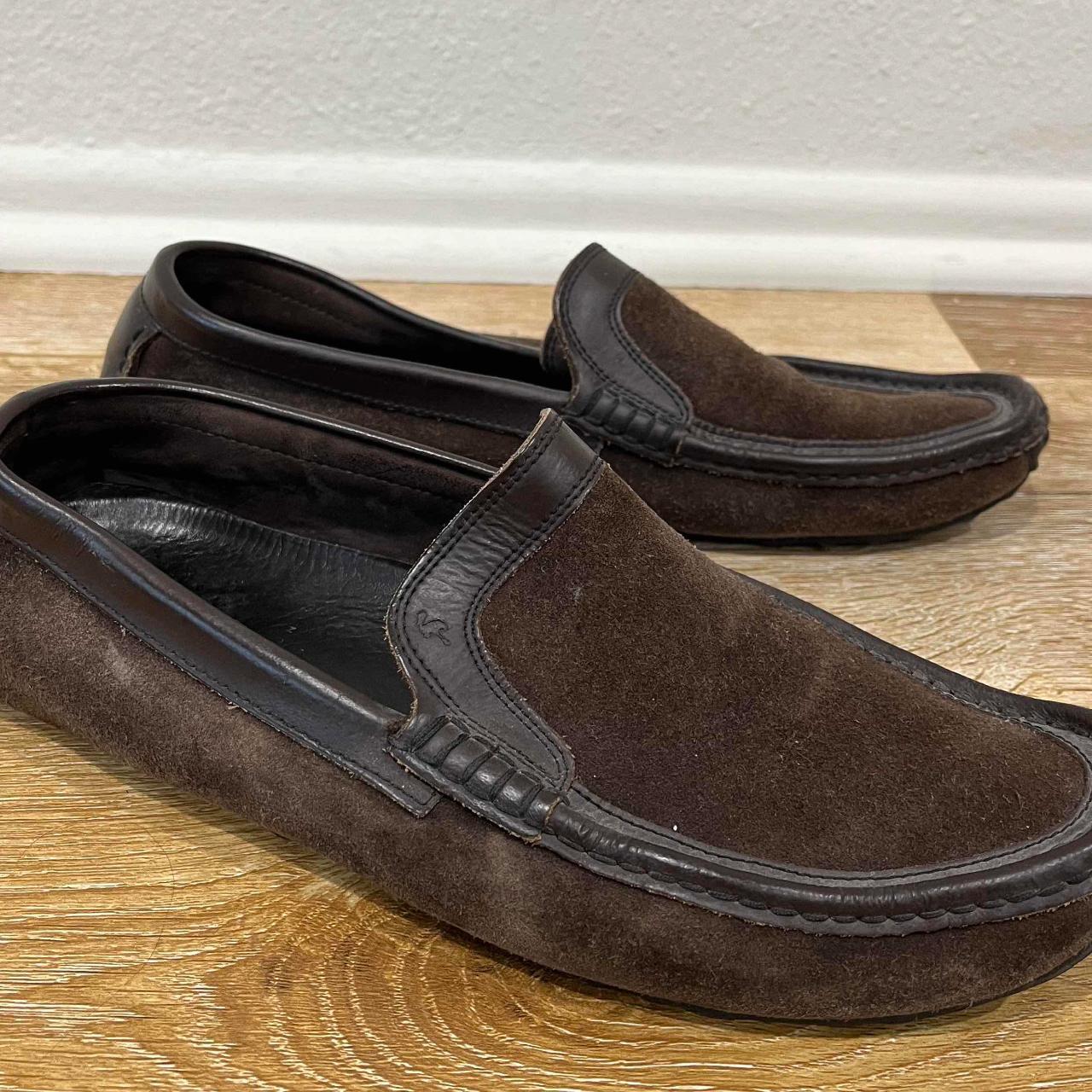 Harry's of London suede loafers moccasins brown - Depop