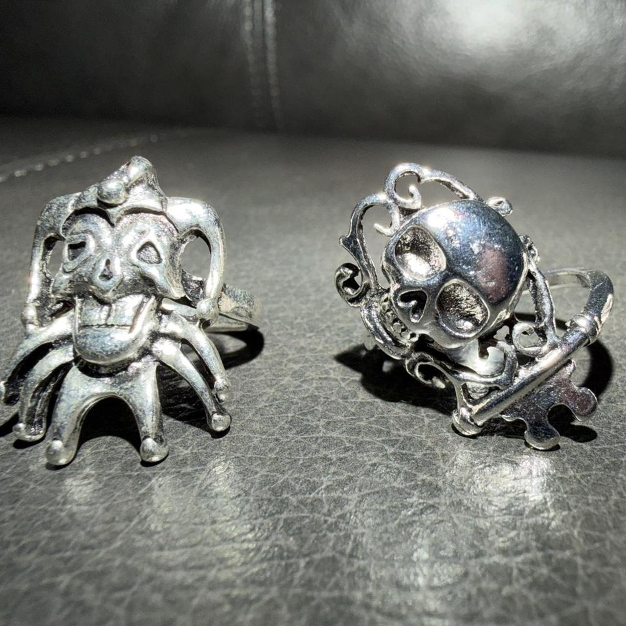 Men's Ring - Silver – Silver ring 3 set, includin… - image 3