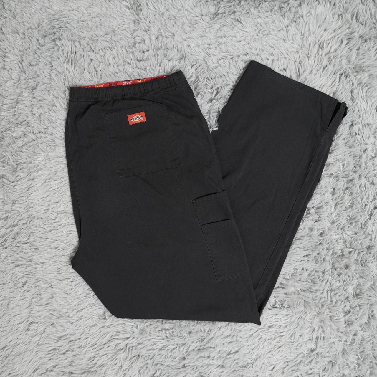 Dickies Lightweight cargo pants Nice red patch on... Depop