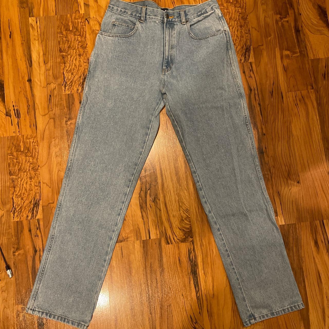 Basic Editions Men's Blue and Navy Jeans Depop