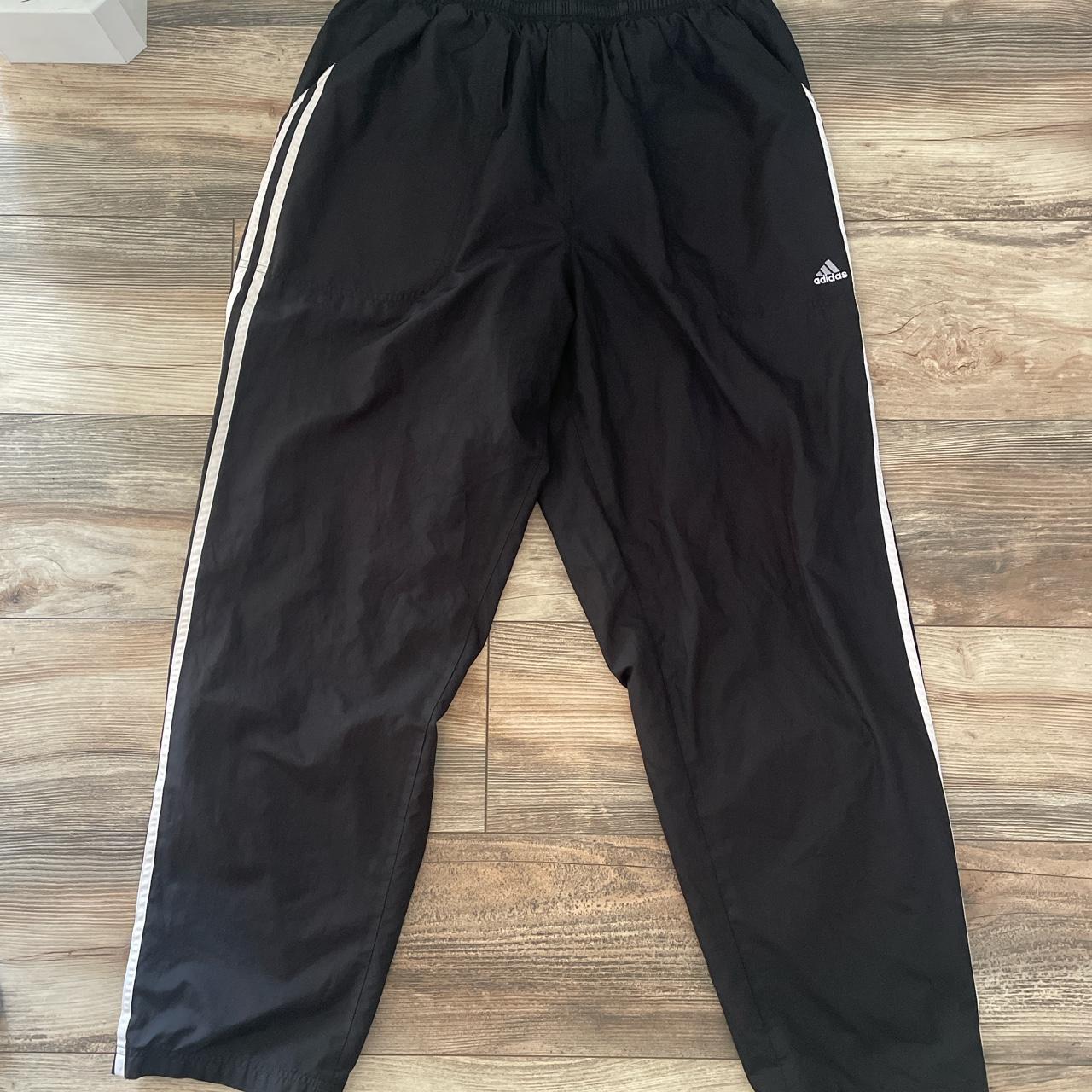 Adidas Men's Black Joggers-tracksuits | Depop