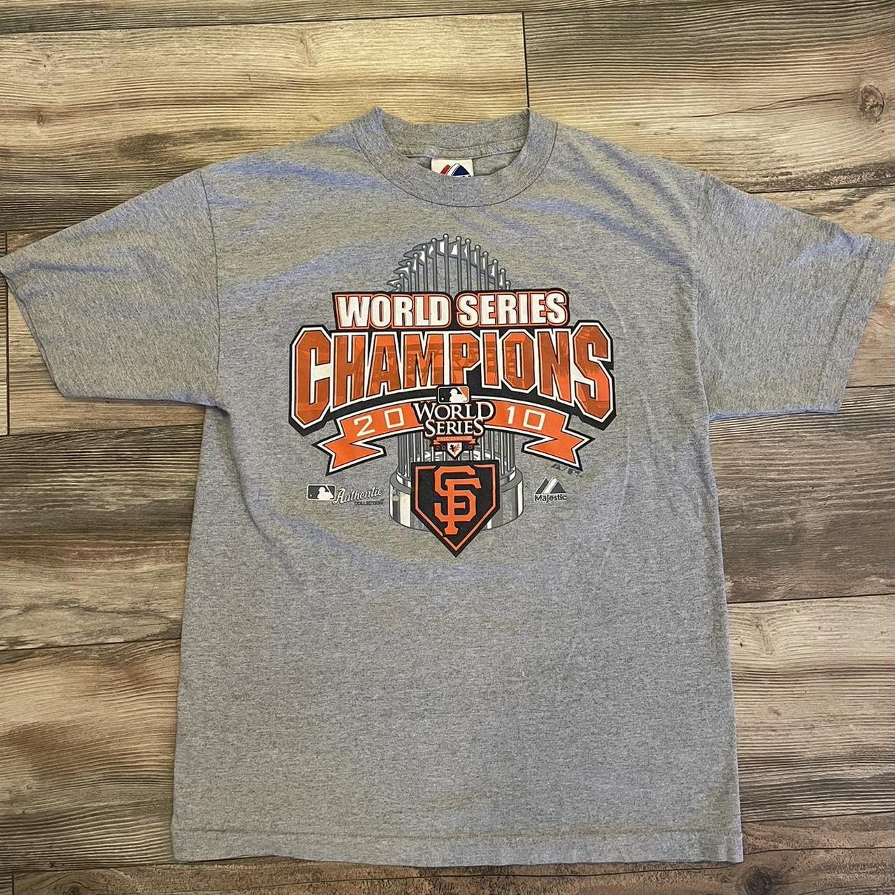 San Francisco Giants 2010 World Series Champions tee - Depop