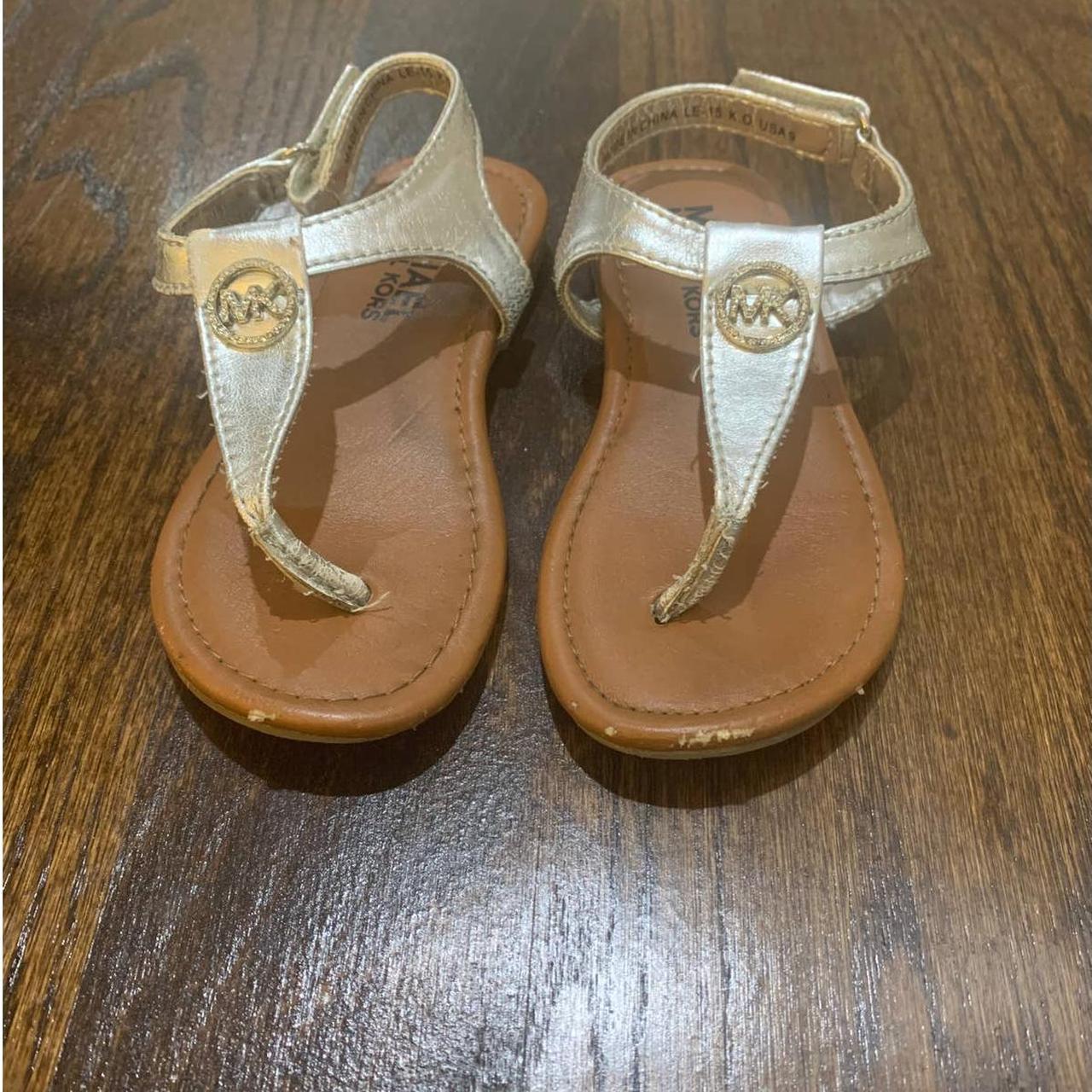 Mk deals baby sandals