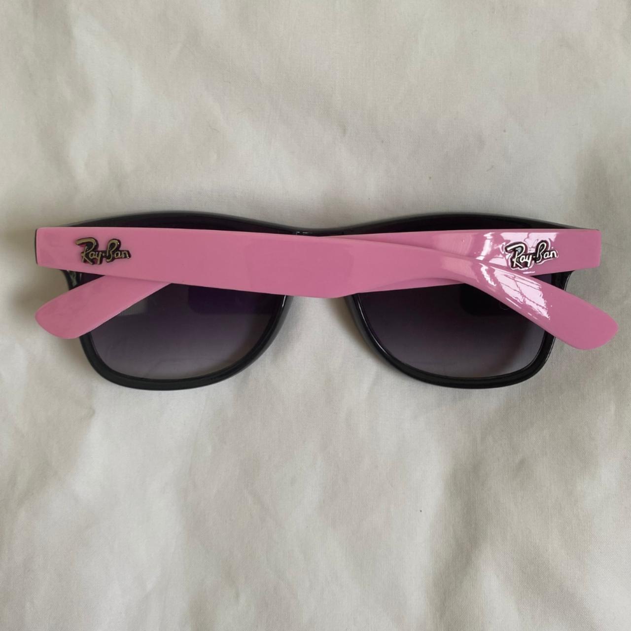 RAY BAN Wayfarer Classic Polished Black Pink