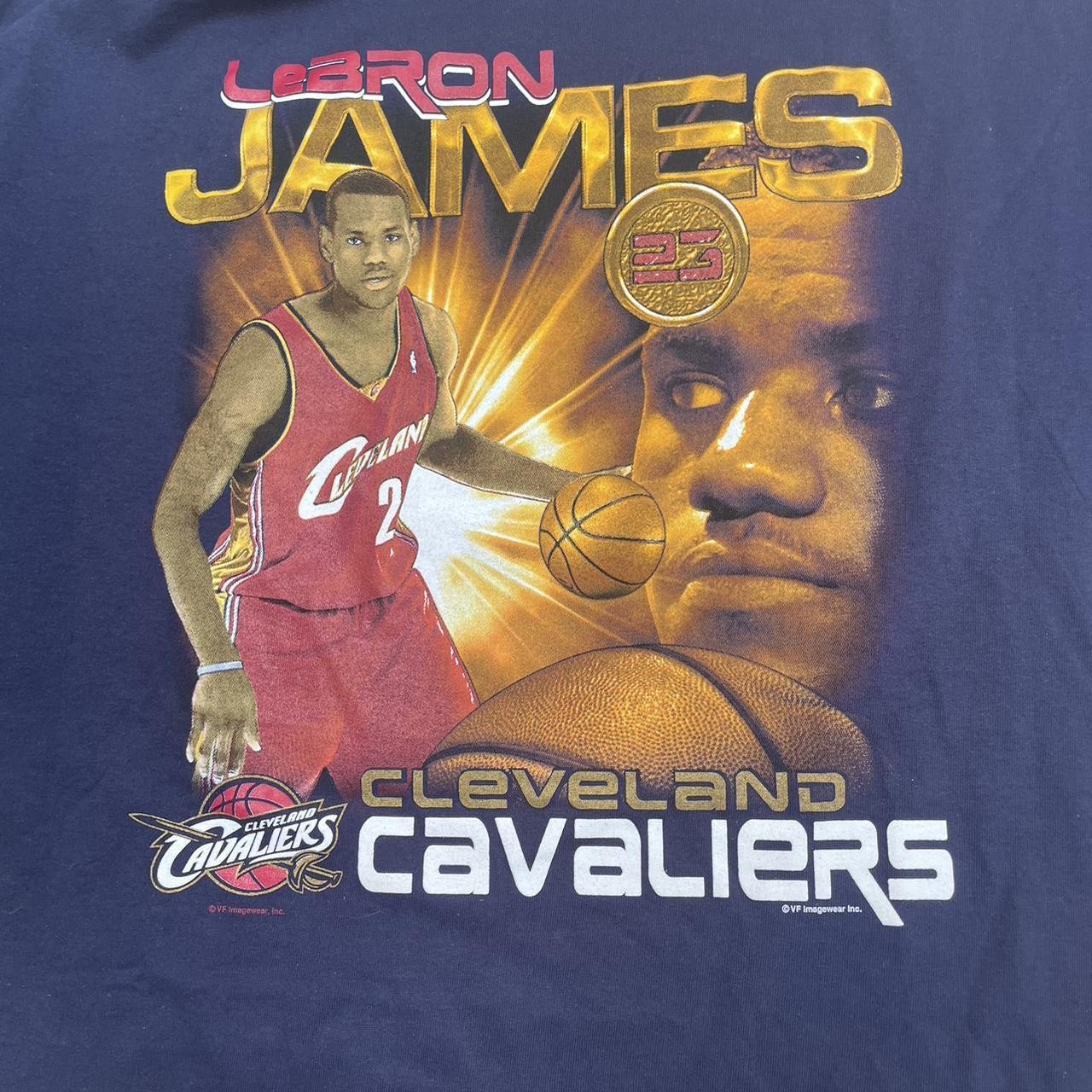 Vintage LeBron James Cleveland Cavaliers hoodie, not - Depop