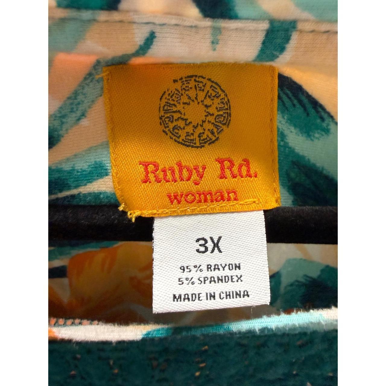 Ruby Rd. Women's Top - Multi/Orange - 3XL – Ruby … - image 2