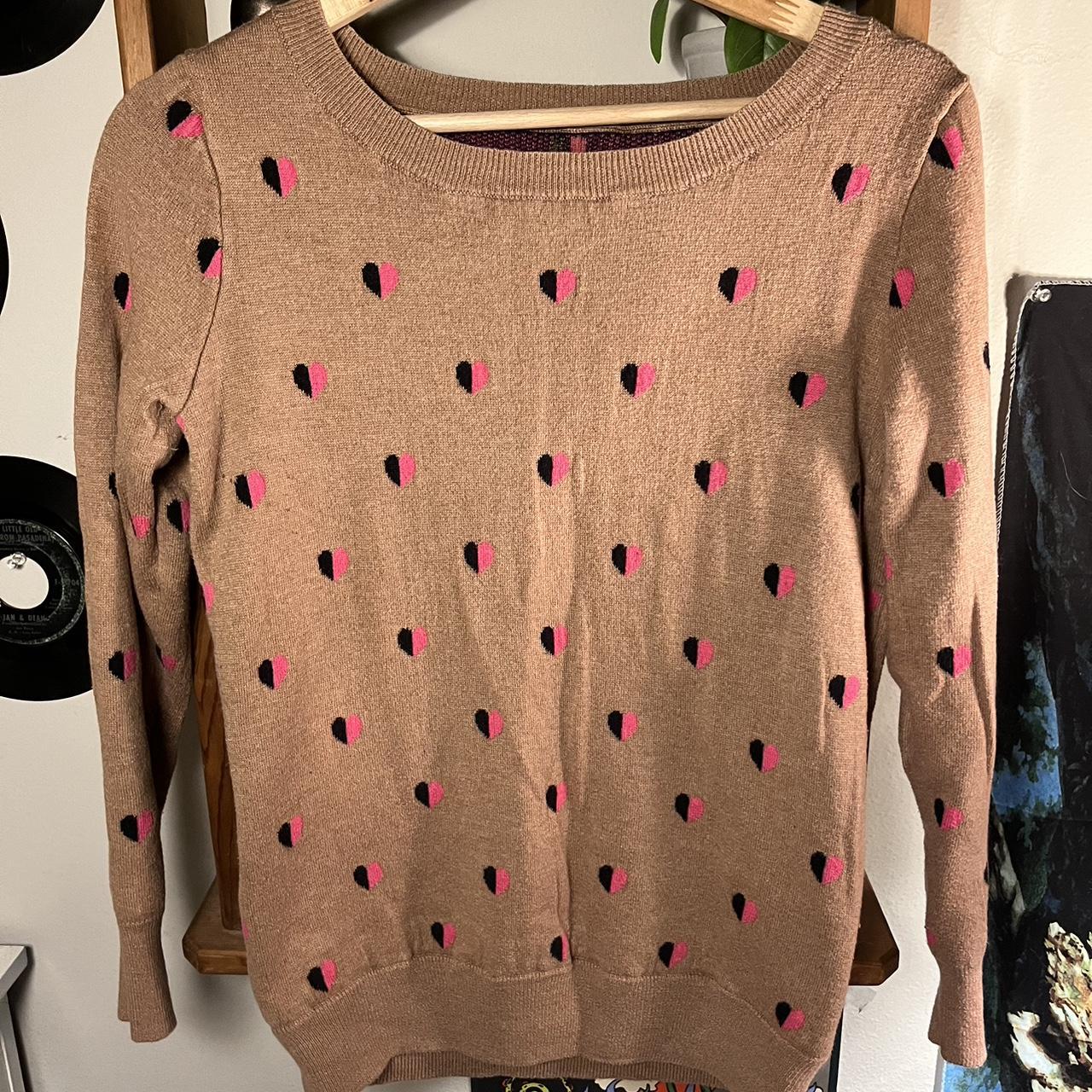 𝐂𝐮𝐭𝐞 𝐨𝐥𝐝 𝐧𝐚𝐯𝐲 𝐡𝐞𝐚𝐫𝐭 𝐬𝐰𝐞𝐚𝐭𝐞𝐫 Depop