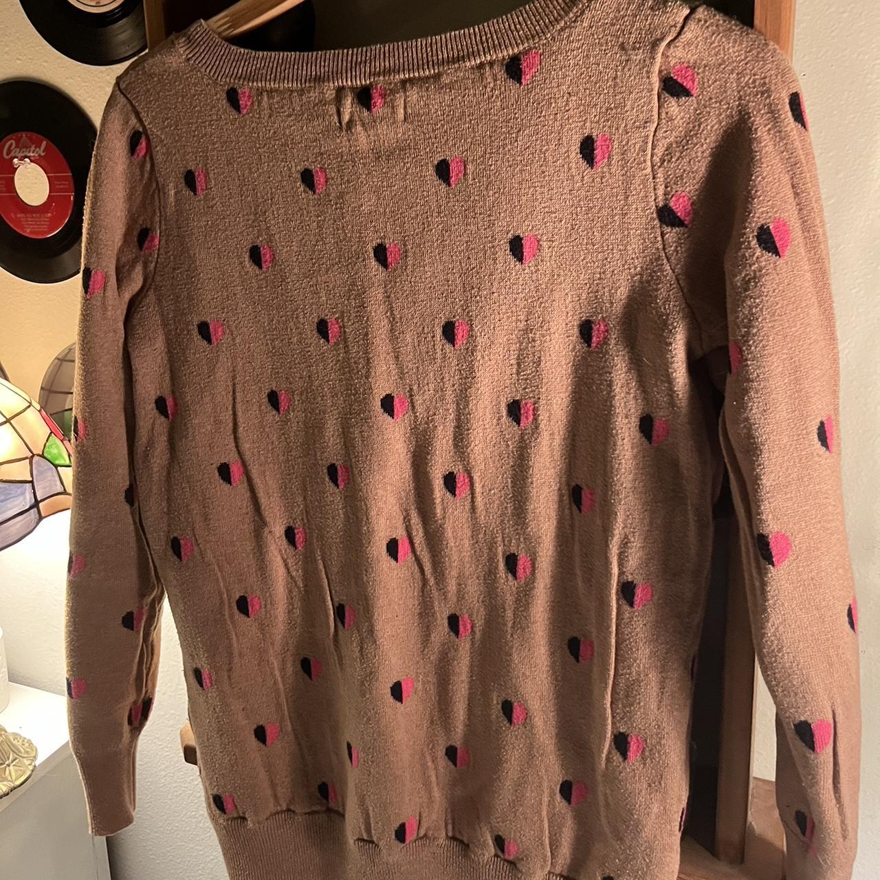 𝐂𝐮𝐭𝐞 𝐨𝐥𝐝 𝐧𝐚𝐯𝐲 𝐡𝐞𝐚𝐫𝐭 𝐬𝐰𝐞𝐚𝐭𝐞𝐫 Depop