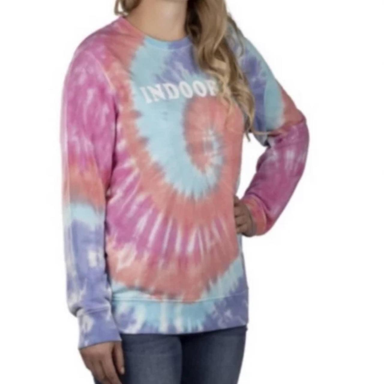 Bella canvas tie online dye sweatshirt