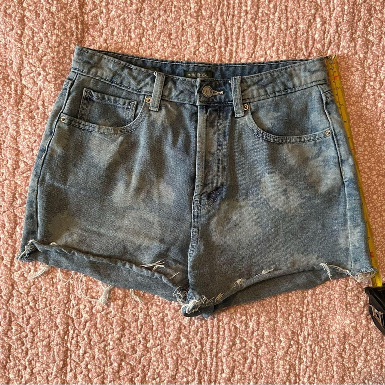 Wild Fable Super High Rise Cut Off Shorts With All - Depop