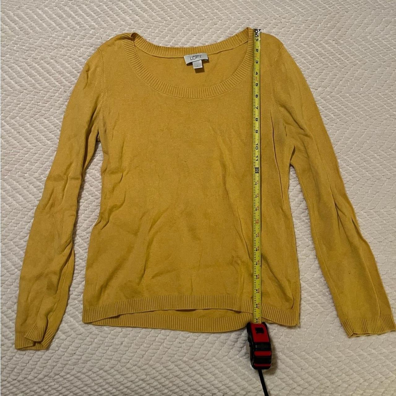 Loft 2024 yellow sweater