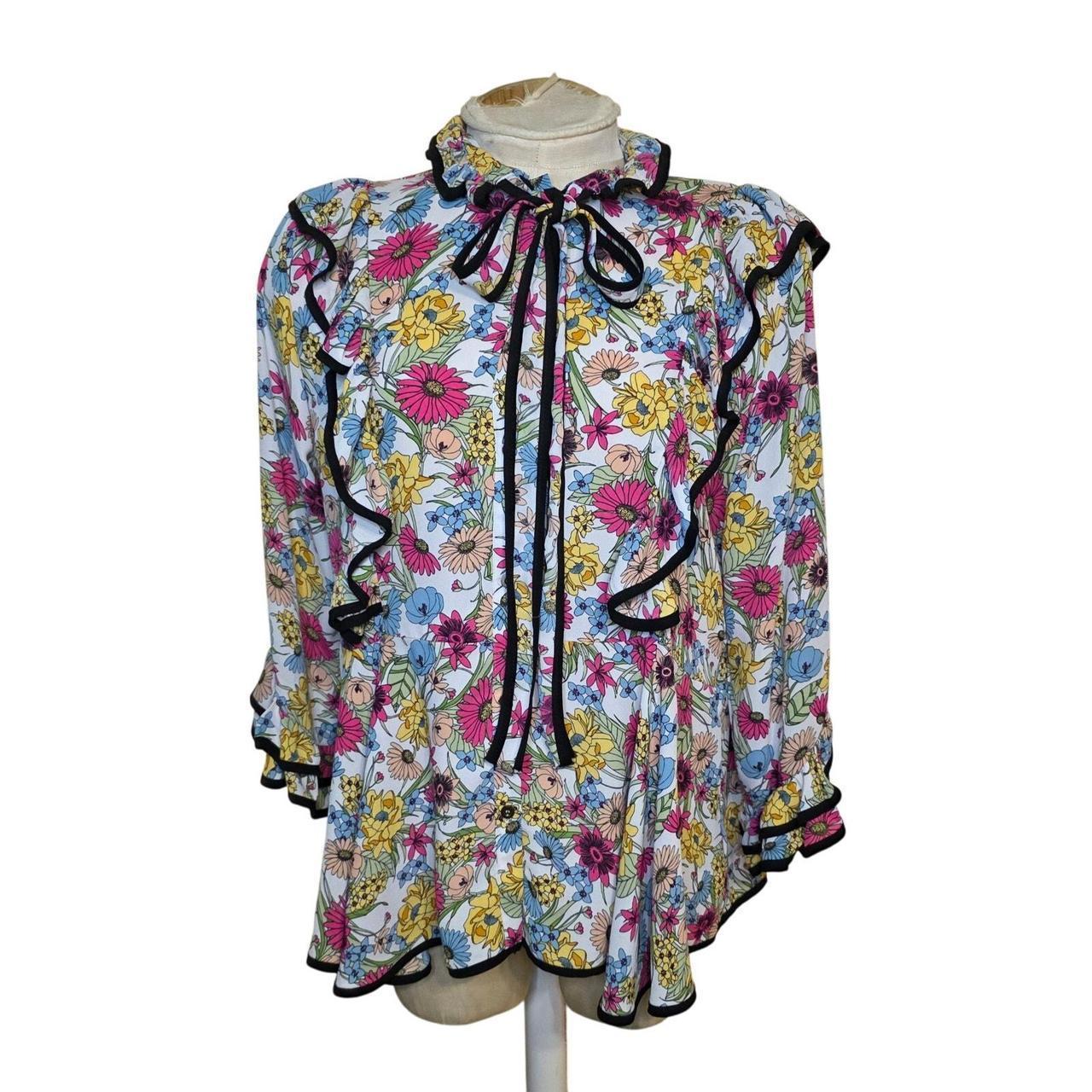 Source Unknown Women's Blouse - Multi - L – Ups&D… - image 1