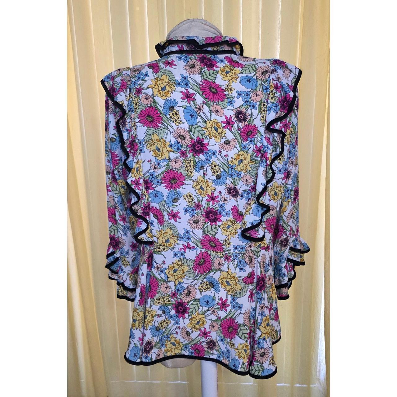 Source Unknown Women's Blouse - Multi - L – Ups&D… - image 3