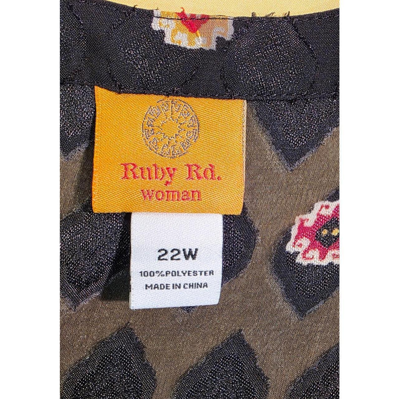 Source Unknown Women's Blouse - Black - 22 – Ruby… - image 4