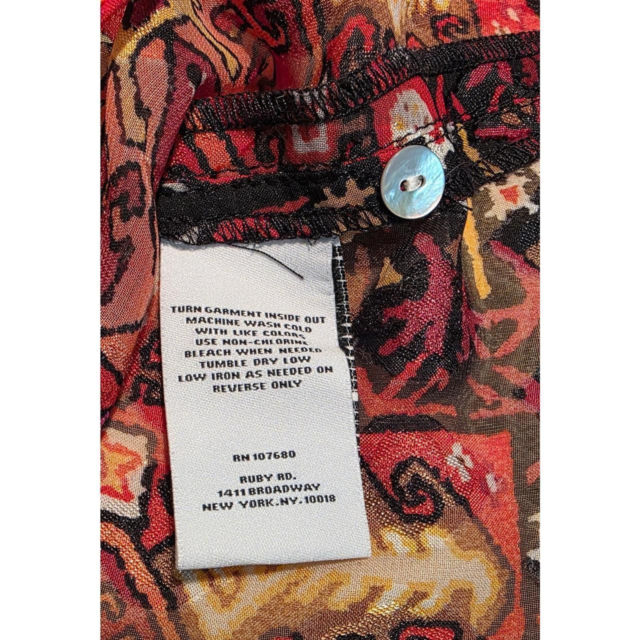 Source Unknown Women's Blouse - Black - 22 – Ruby… - image 5