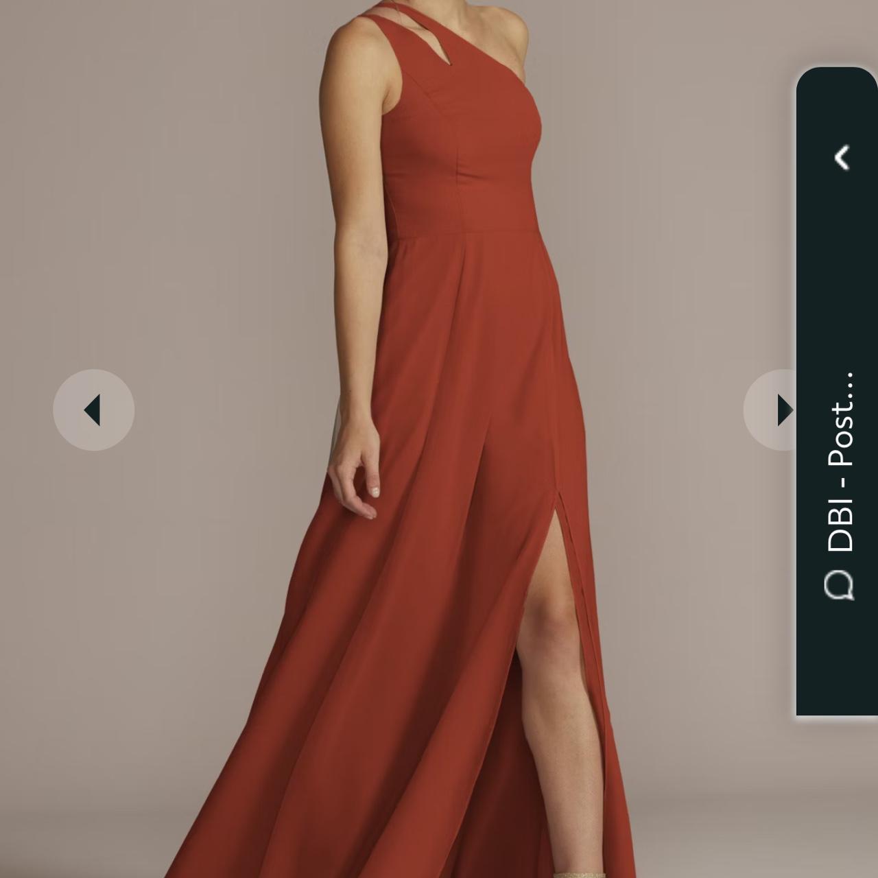 Chiffon Bridesmaid Cinnamon Rose Bridesmaid Dresses David\u0026#039;s Bridal  Cinnamon Rose Bridesmaid Dresses David's Bridal