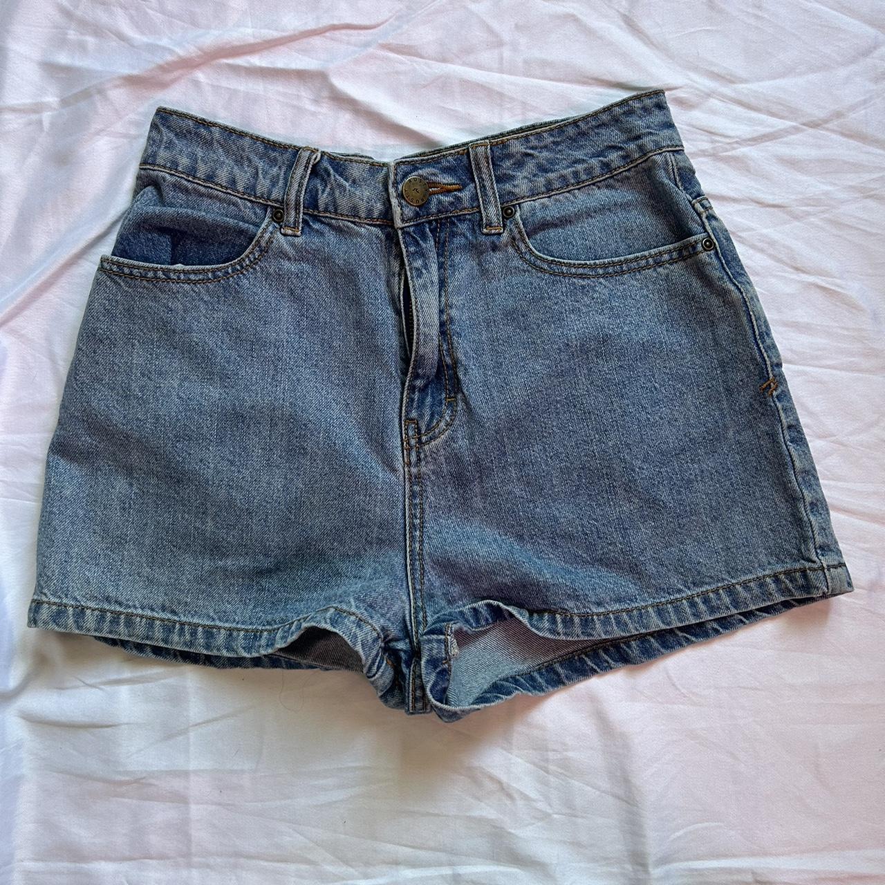 rusty denim shorts - Depop