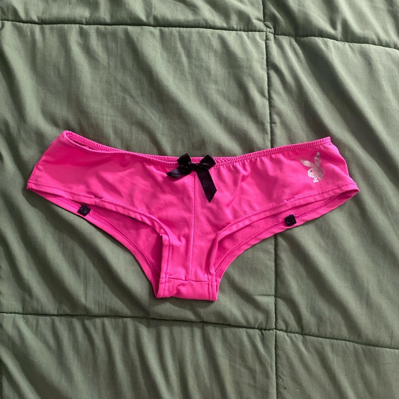 Playboy Women’s Pink Panties | Depop