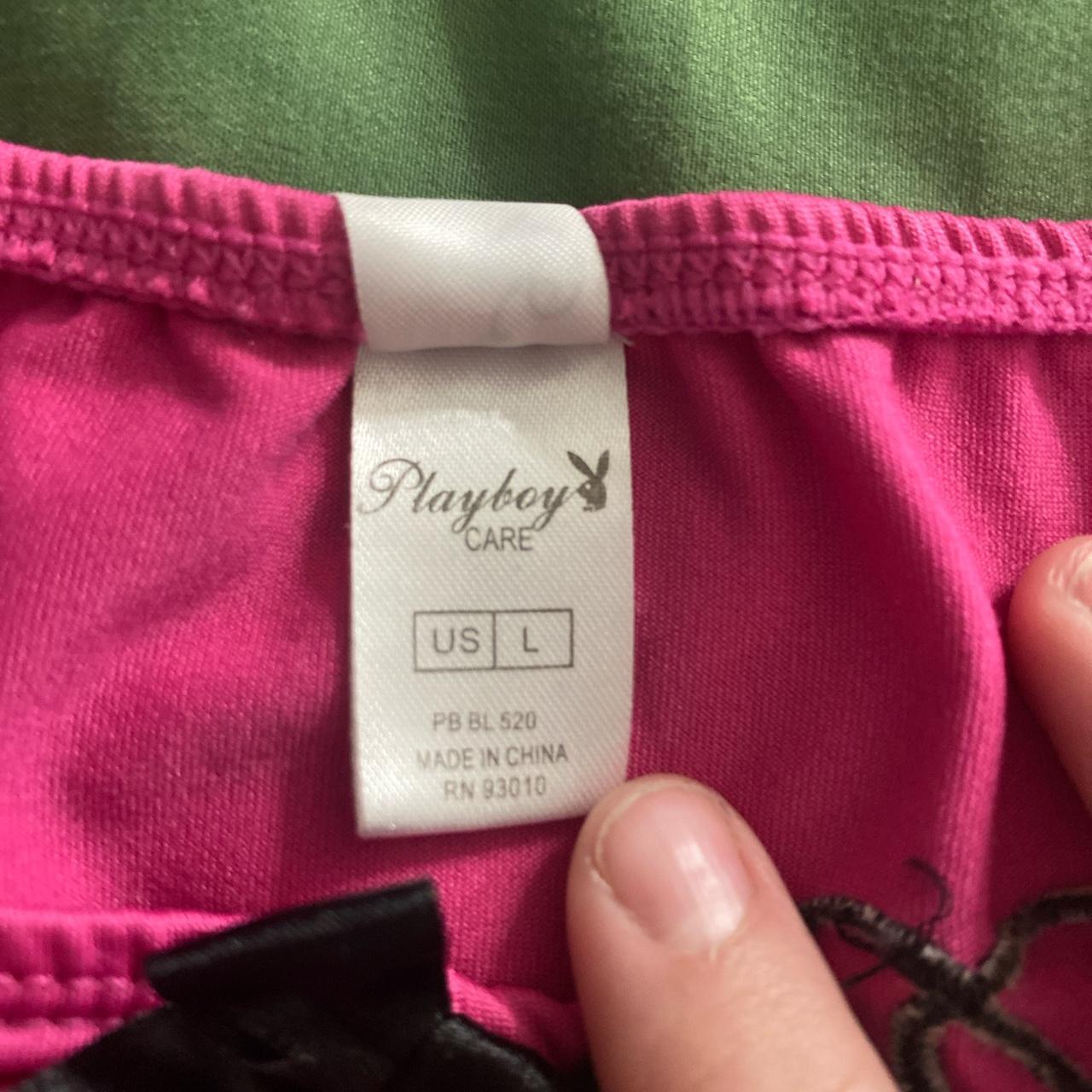 Playboy Women's Pink Panties | Depop