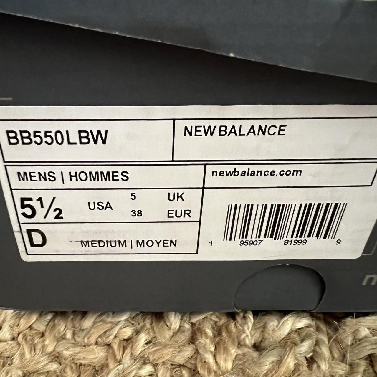 New Balance Women's Black and White Trainers (4)