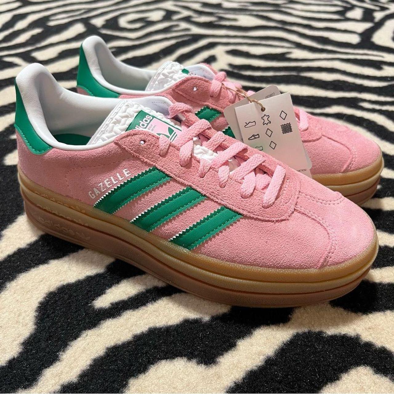 Pink and green trainers cheap