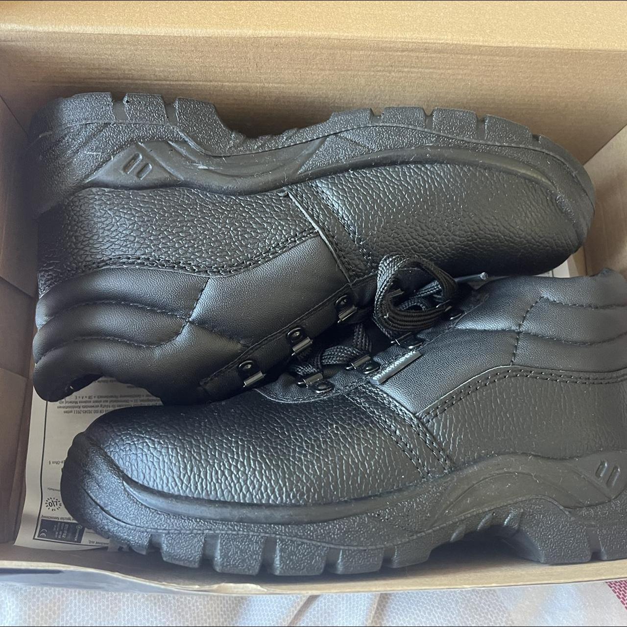 black rock boots worn once comes with box good for... - Depop