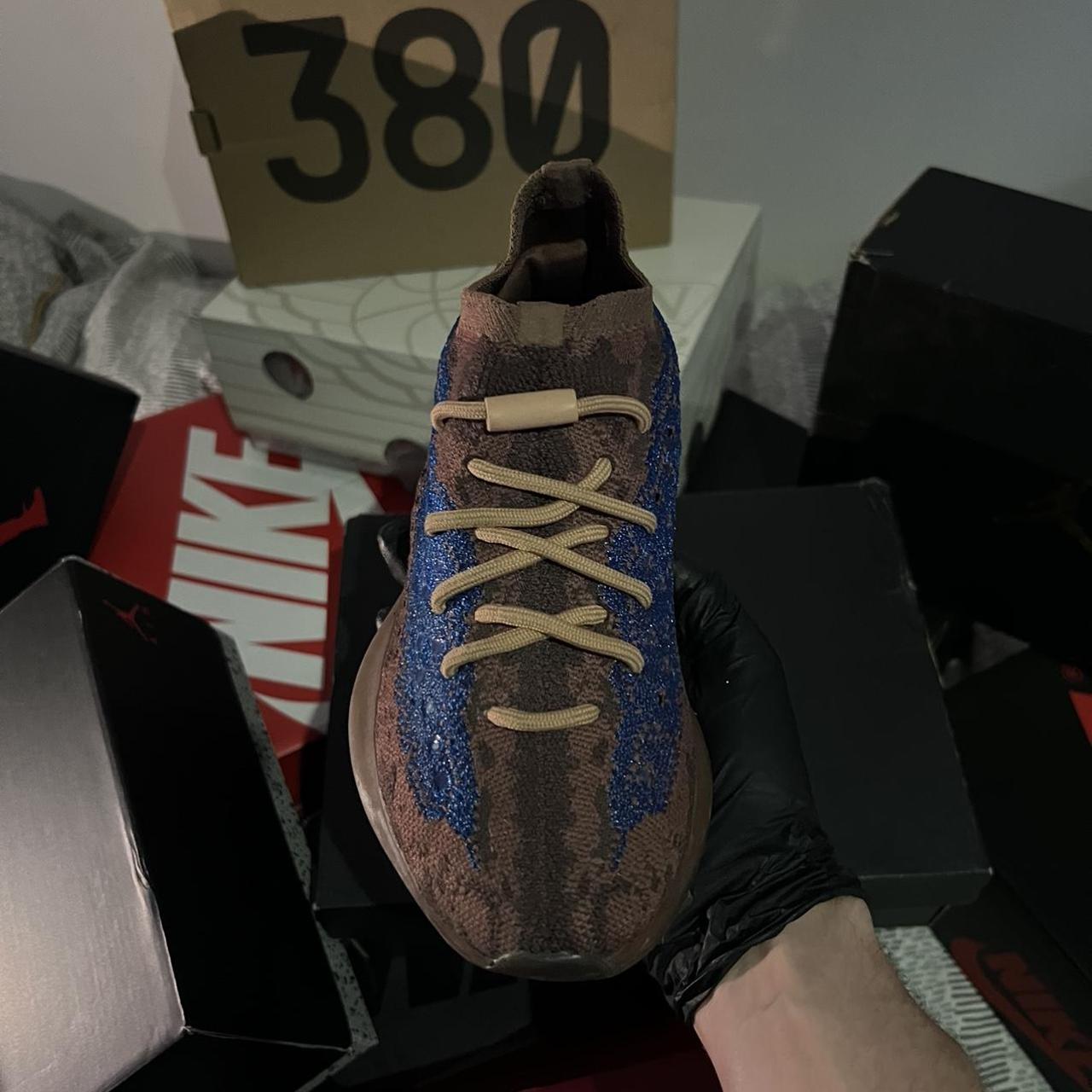 yeezy 380 azure outfit