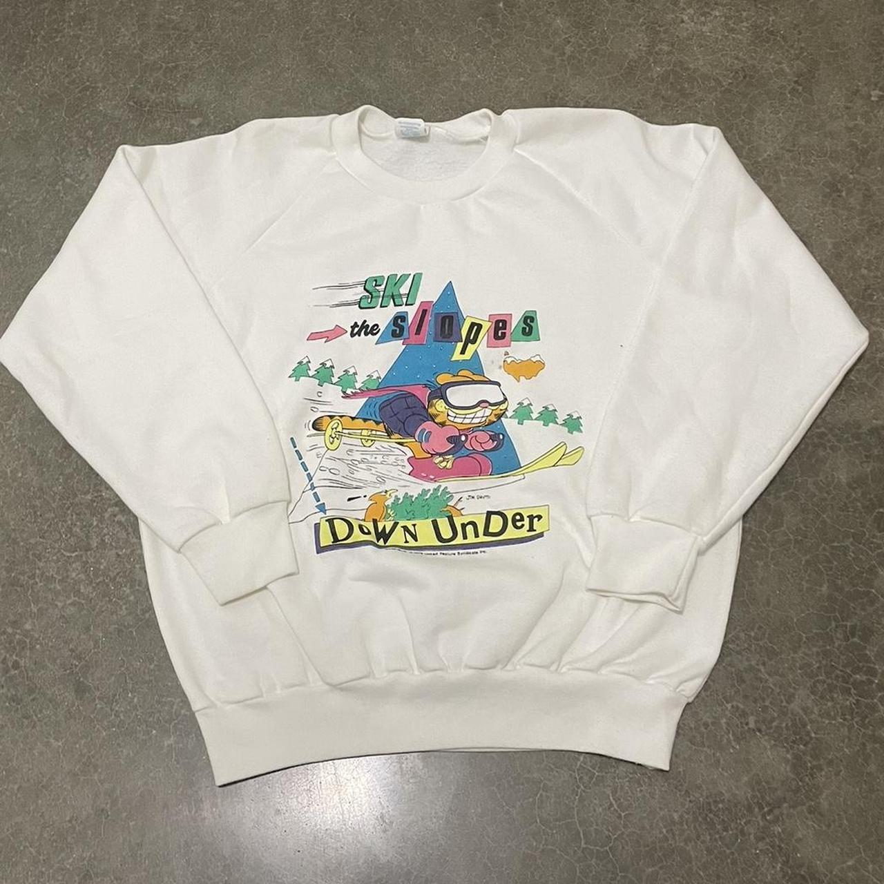 Shops Vintage Animated Ski Crewneck Sweatshirt