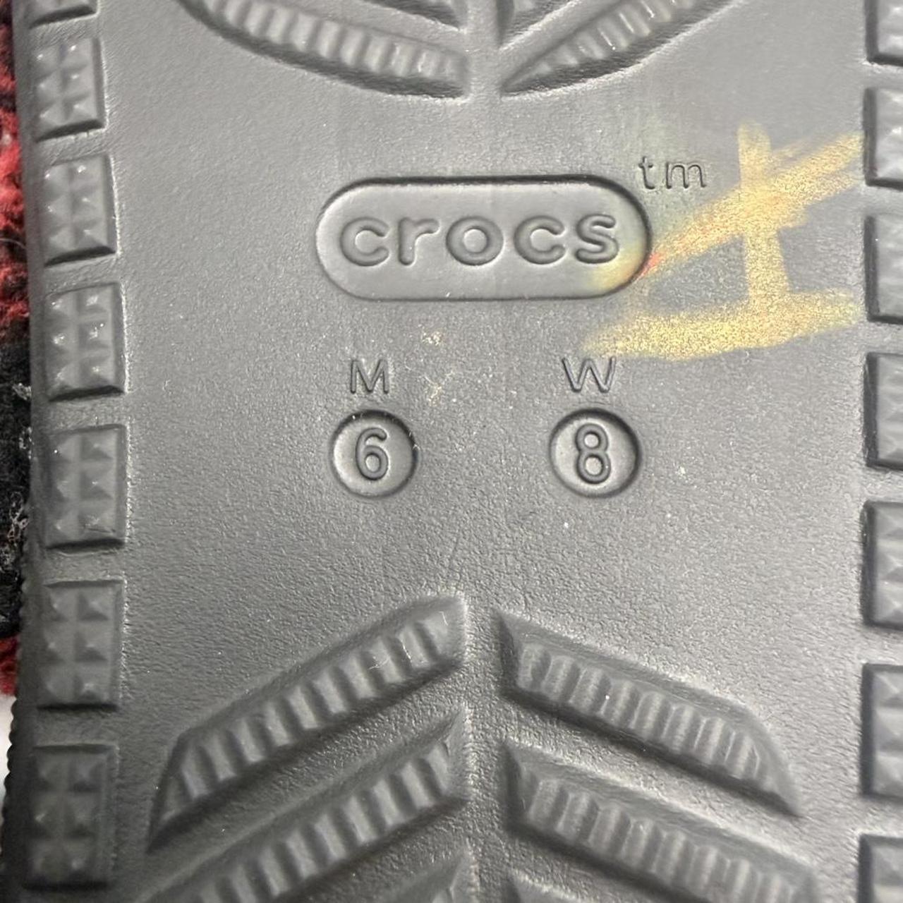 Crocs Women's Slides - Red/Multi - US 8 – Crocs c… - image 8