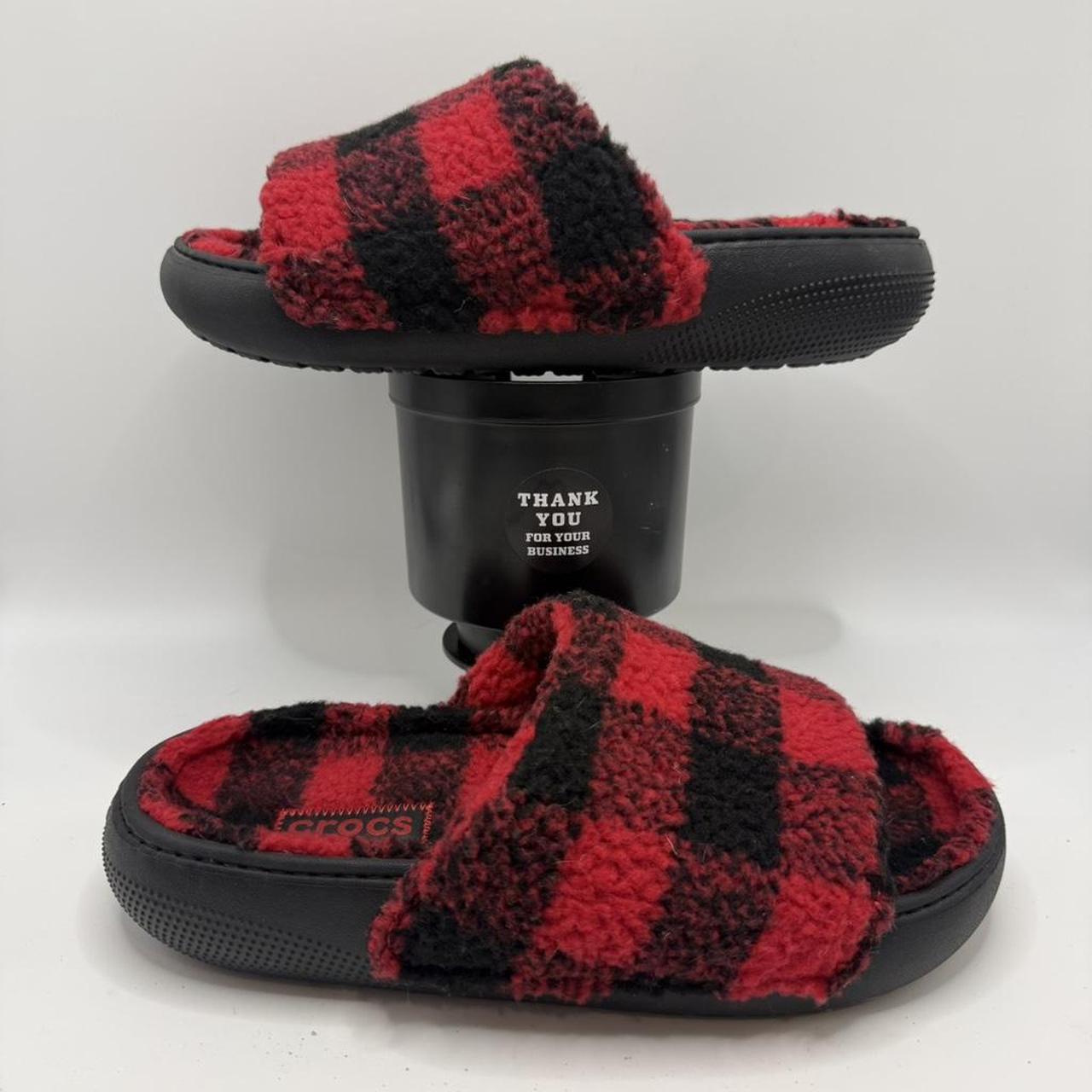 Crocs Women's Slides - Red/Multi - US 8 – Crocs c… - image 1