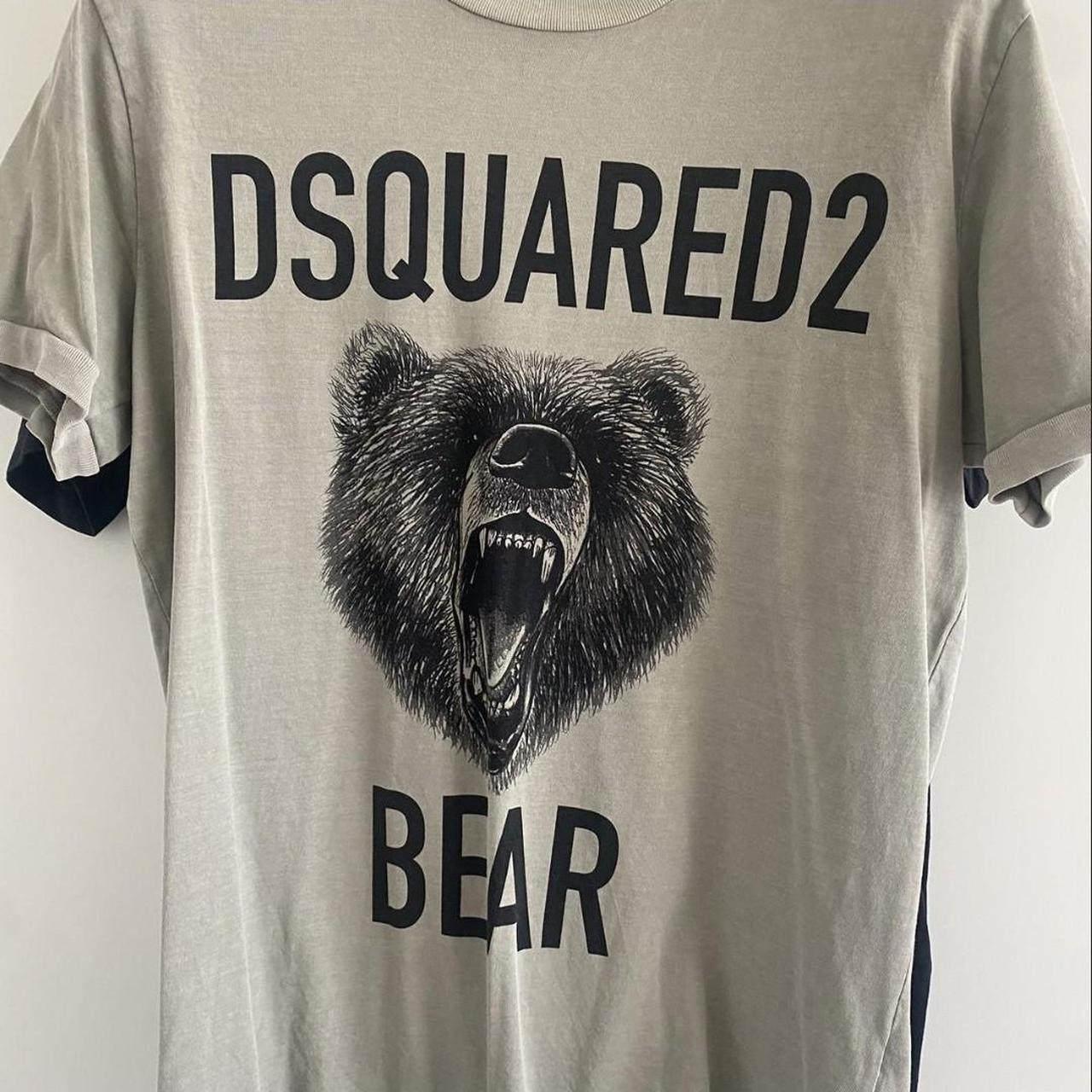 Dsquared2 high quality bear big logo T-shirt