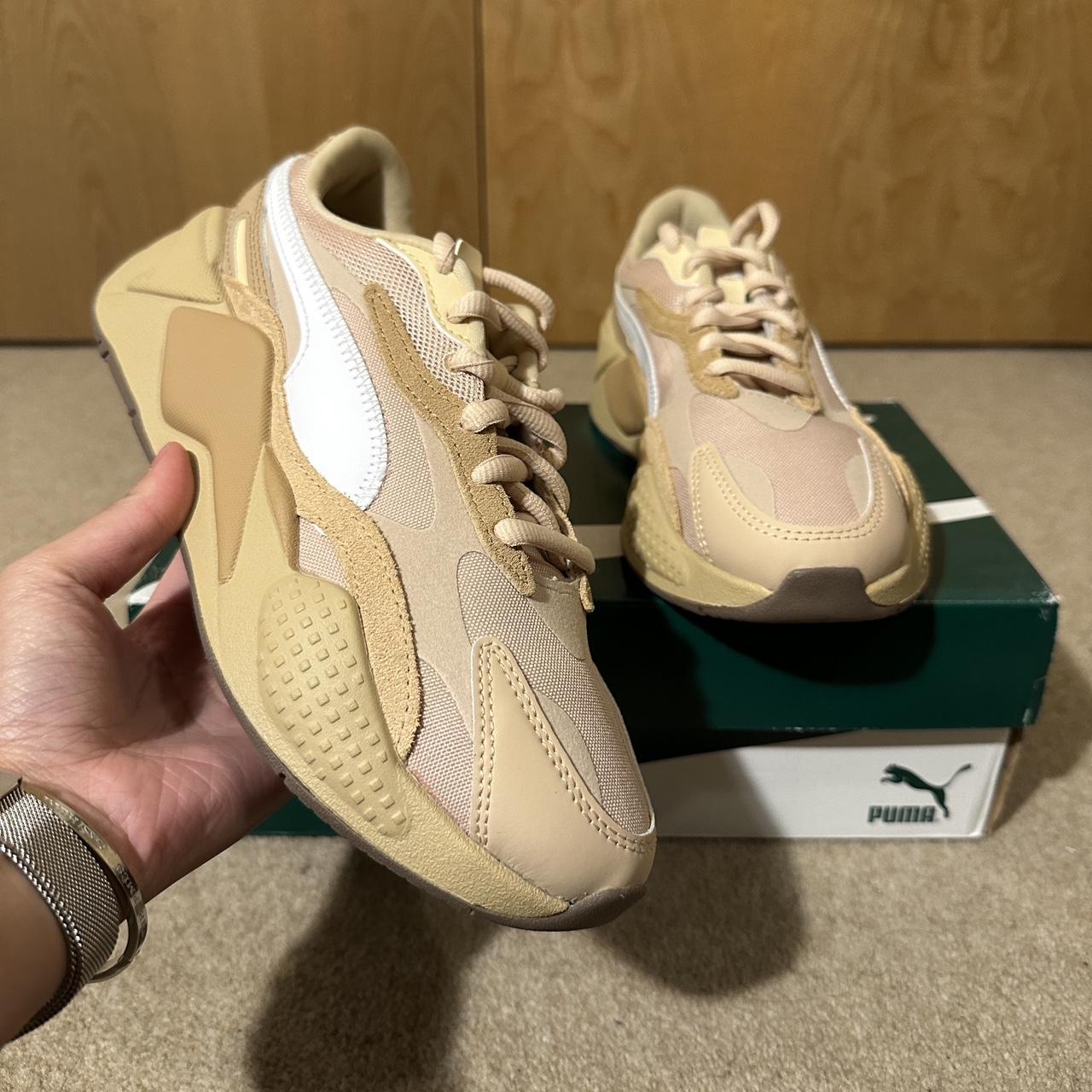 puma cream shoes